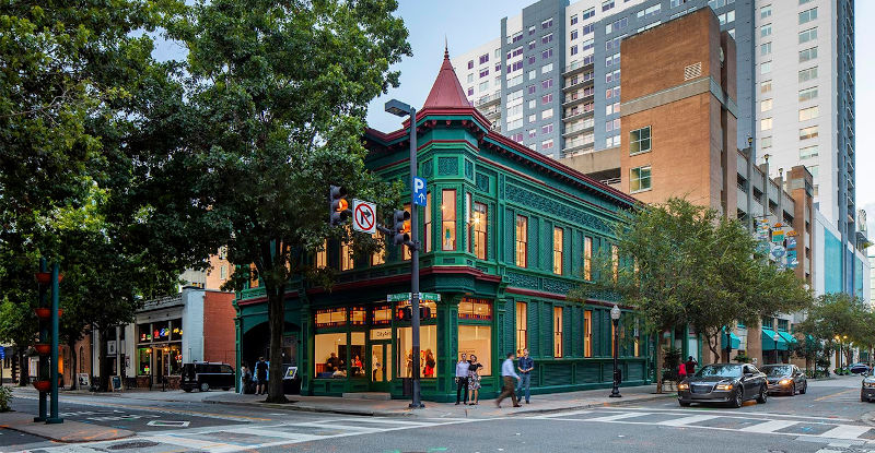 A View of the Rogers Building in Downtown Orlando, home of Orlando CityArts