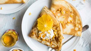 Crepes that can be found at Rosen Centre Exterior during Mother's Day Brunch Buffet